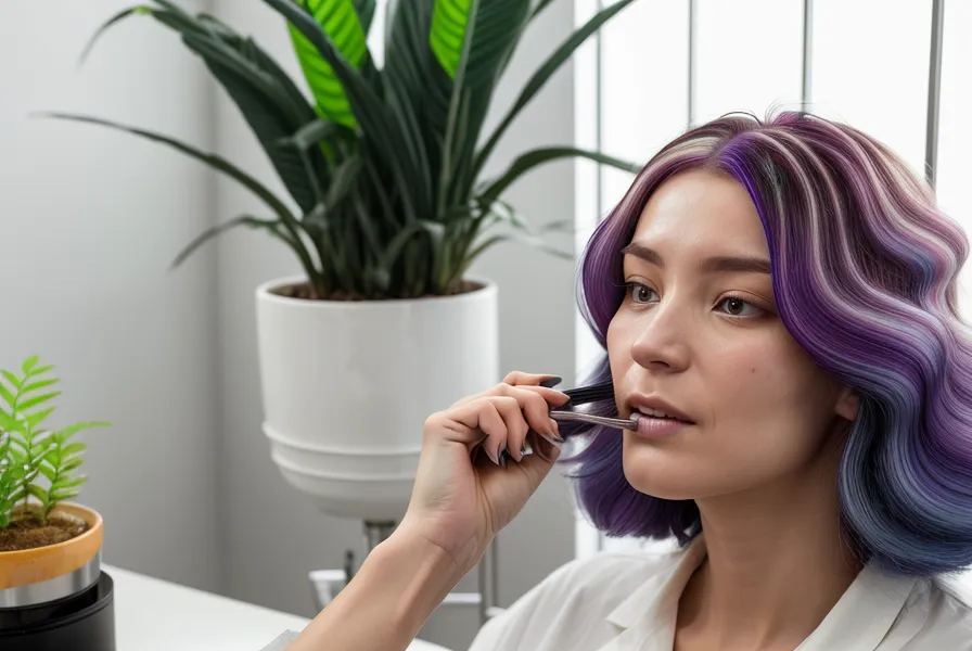 Curso de colorimetría profesional abierto en un portátil dentro del salón de coworking