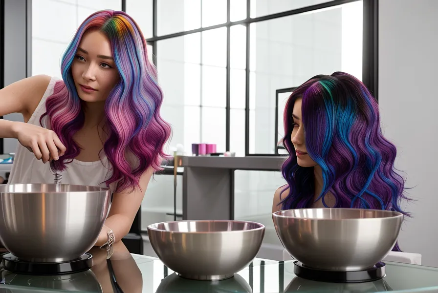 Técnicas de color en peluquería profesional: concentraciones de peróxido de hidrógeno 3, 6, 9 y 12 por ciento