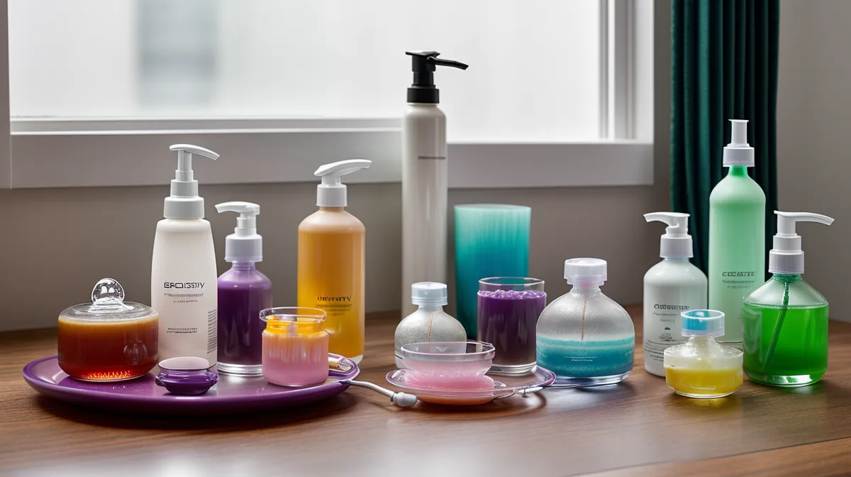 Pulverizador de bruma fina para peluquería profesional listo para una sesión de colorimetría avanzada