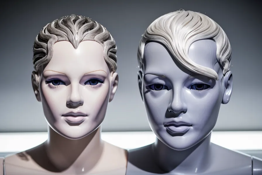 Comparativa visual entre papel de aluminio y bandas térmicas en maniquí